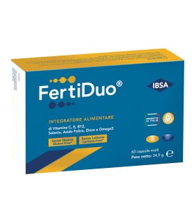 FertiDuo - Integratore per la Fertilità - 60 Capsule