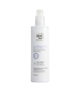 Roc Latte Detergente Multi Azione 3 in 1-  Struccante, tonificante, idratante - 400 ml