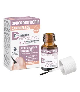 Dermovitamina Micoblock 3 in 1 Trattamento Onicodistrofie Camouflage 8 ml