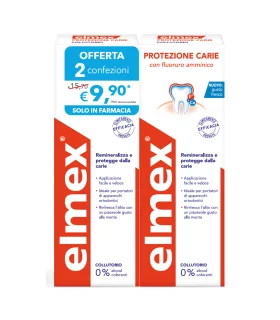 Elmex Carie Collutorio 2x400ml