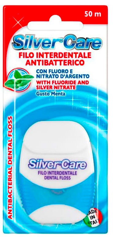 Silver Care Filo Interdentale X2 Antibatterico Naturale - Immagine 4