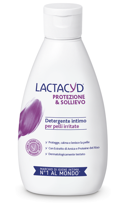 3 Flaconi Lactacyd Detergente Intimo Protezione & Sollievo Pelli Irritate 200ml - Immagine 4