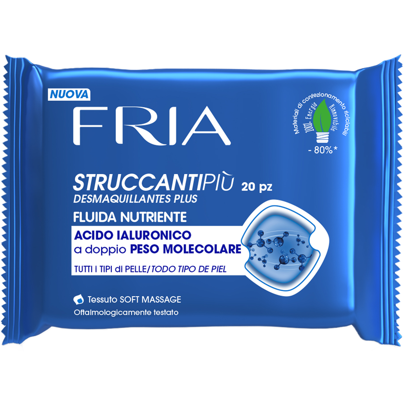 Struccantipiù Fluida Nutriente Tutti I Tipi Di Pelle 20 Pz - Immagine 4