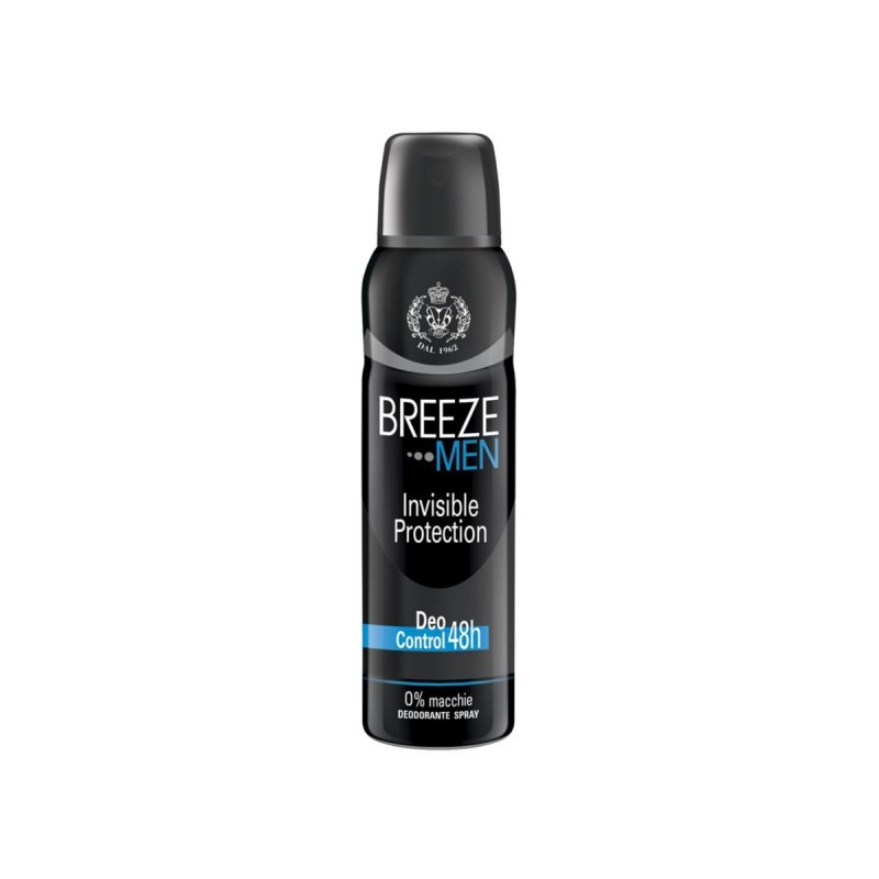 Breeze Men Invisible Protection Deodorante Spray 150ml - - - Immagine 5