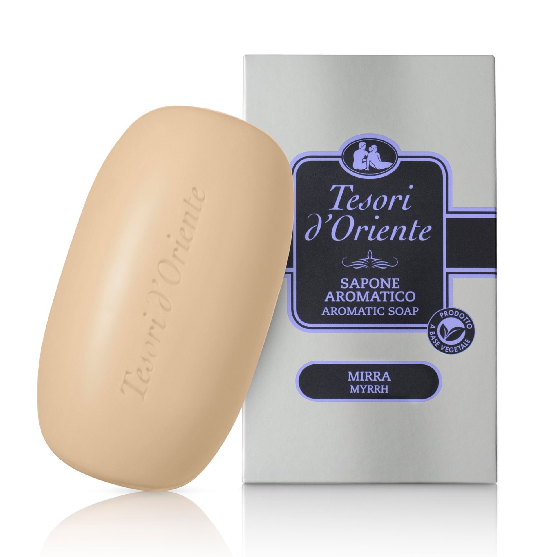 Tesori D'oriente Donna Sapone Mani, Sapone Solido Aromatico Alla Mirra 125 Grammi (Sapone Duro, 120 G) - Immagine 6