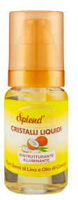 9 Flaconi Splend'or Cristalli Liquidi per Capelli Olio di Cocco e Semi di Lino - Immagine 5