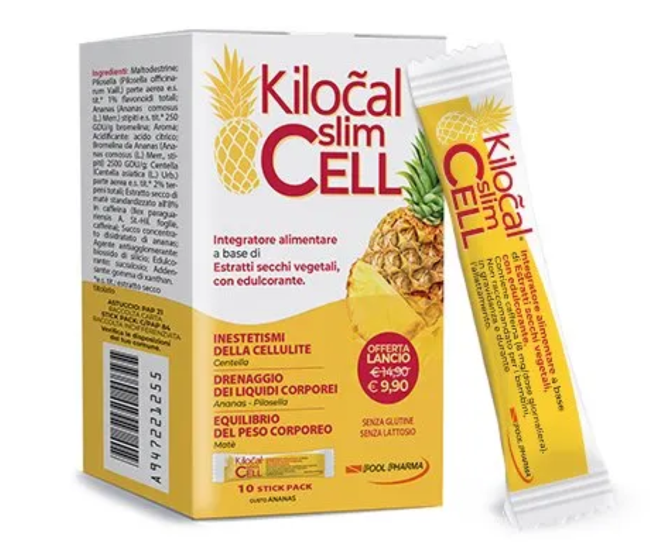 Pool Pharma Kilocal Slim Cell 10 Stickpack - Immagine 3