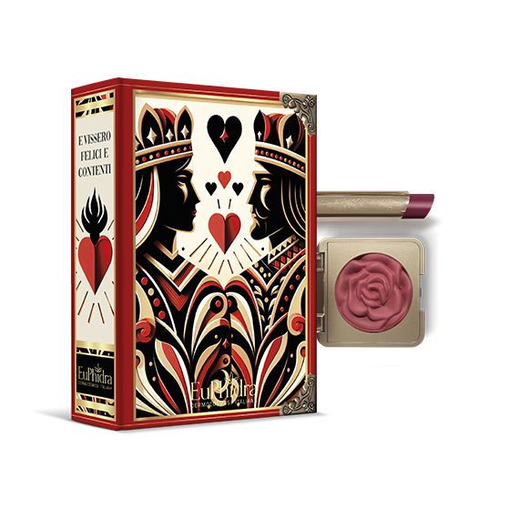 Euphidra Cofanetto di Natale E Vissero Felici e Contenti - Lip couture desir + Blush bonne mine desir