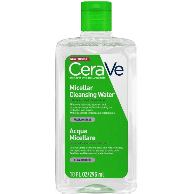 Cerave | Acqua Micellare Idratante | Acqua Micellare Detergente | 296Ml - Immagine 8