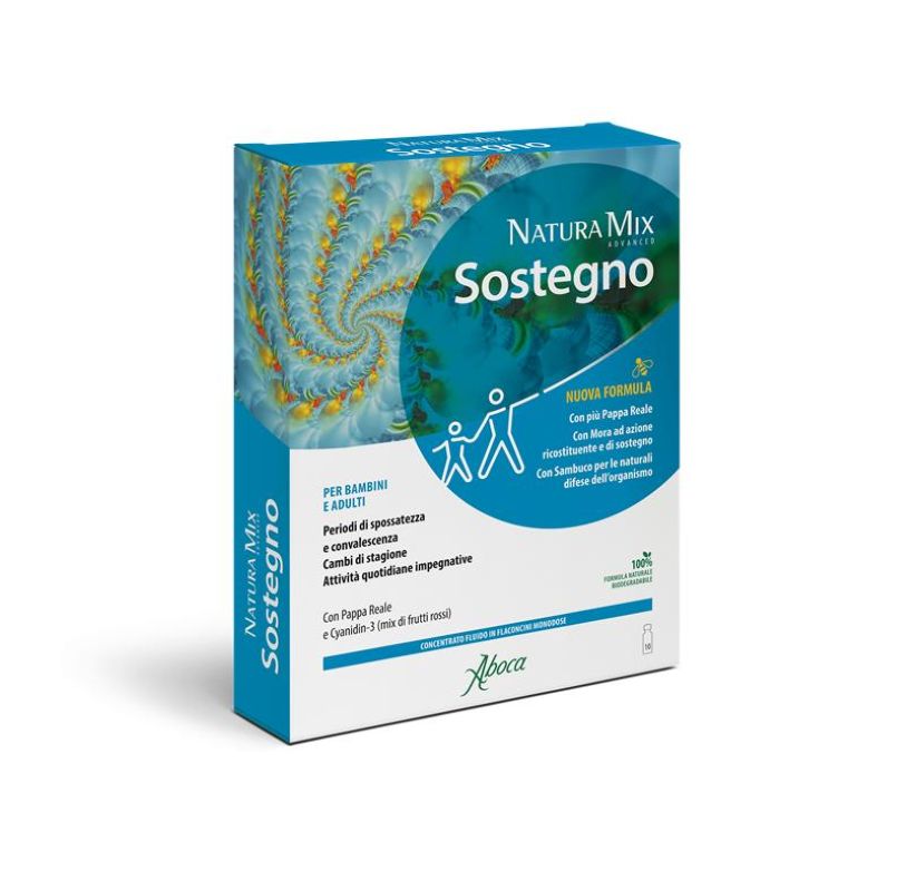 Aboca Nero - Natura Mix Advanced Sostegno Sistema Immunitario 10 Flaconcini - Immagine 10