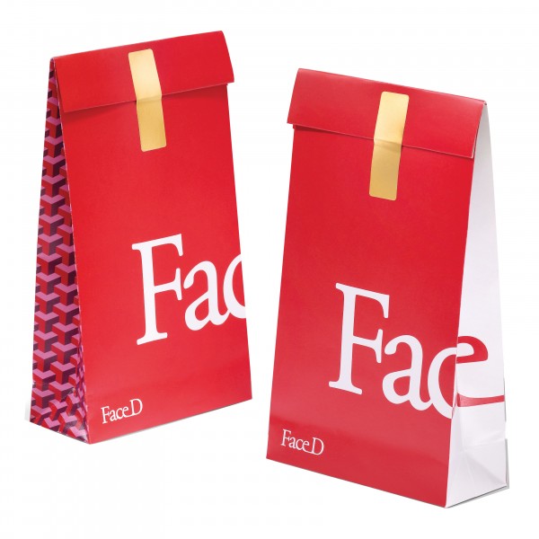 Face D Cofanetto Di Natale Maschere - Maschera Viso Idratante + Maschera Viso Esfoliante + Maschera Antietà