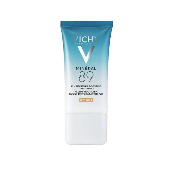 Vichy Mineral 89 Fluido Quotidiano SPF50+ - Booster Viso Idratante - 50 Ml