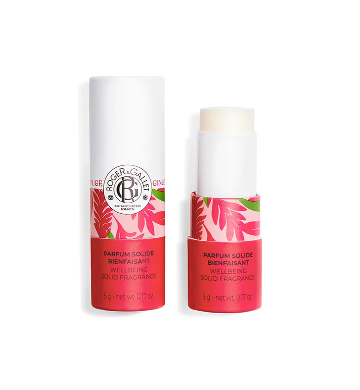 Roger & Gallet Gingembre Rouge Parfum Solide - Profumo energizzante allo zenzero rosso - 5 g