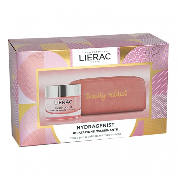 Lierac Cofanetto Hydragenist Crema 50ml+ pochette velluto rosa-image