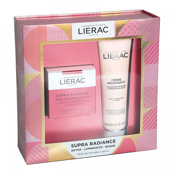 Lierac Cofanetto Supraradiace Crema Giorno 50ml+Crema Mousse Struccante 150ml-image