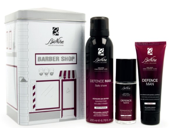 Bionike Defence Man Cofanetto Schiuma Barba 200ml+Balsamo 75ml+Deodorante 50ml