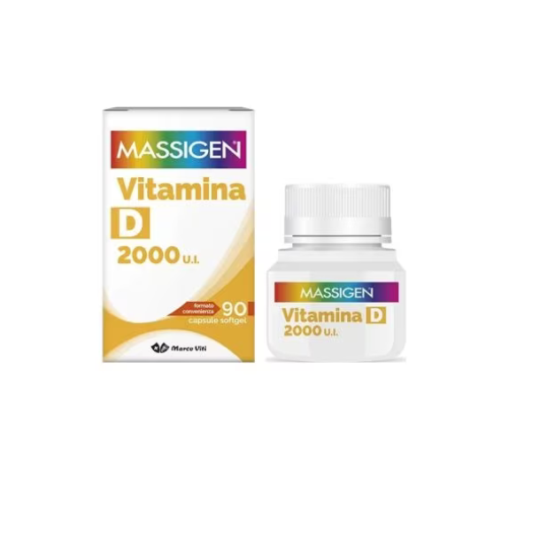 Marco Viti Massigen Dailyvit Vitamina D 2000 Ui Integratore Vitaminico 90 Capsule - Immagine 10