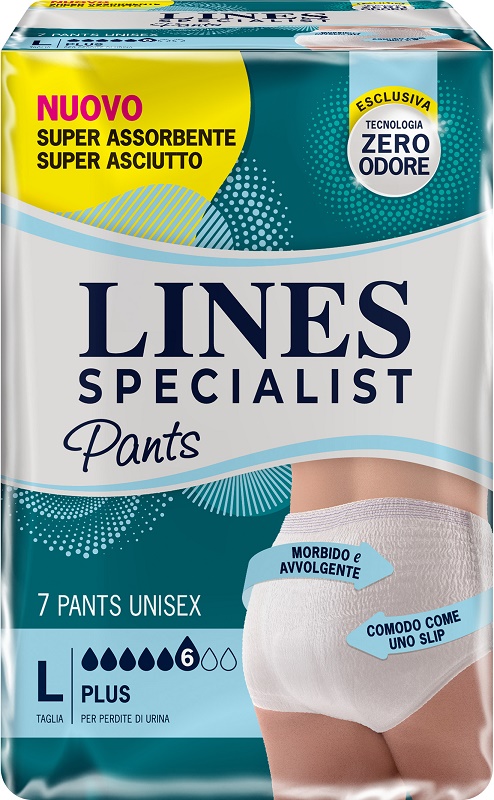 LINES SPEC.Pants Plus Un.L 7pz