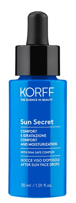 Korff Srl Korff Sun Secret Gocce Viso Doposole - Gocce Doposole Per Viso Ad Azione Idratante E Antirughe - 30 Ml