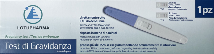 Cooper Consumer Health It Srl Lotupharma Test Di Gravidanza