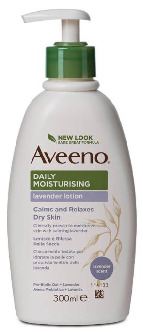 Aveeno Crema/Lavanda Daily Moisturising Idratante Corpo 300Ml - Immagine 6