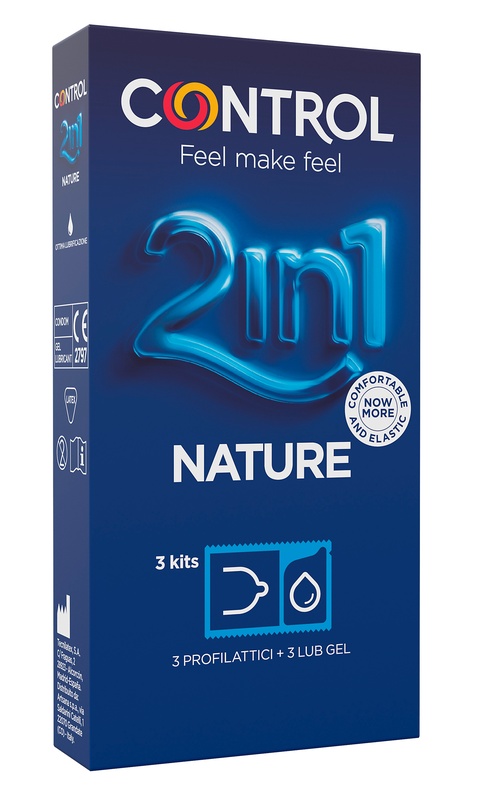 Theras Consumer Health Srl Control 2In1 Nat+Nat Lube