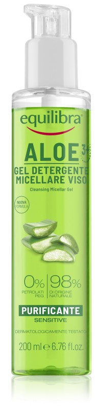 Equilibra Aloe - Gel Detergente Micellare Viso 200 ml - Immagine 6