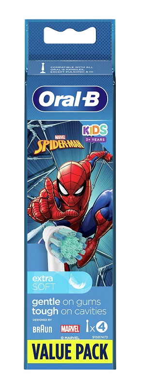 Procter & Gamble Srl Oral-B Ric.spiderman 4Pz