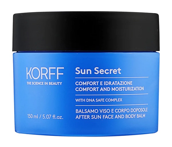 Korff Srl Korff Sun Secret Doposole - Balsamo Doposole Idratante Per Viso E Corpo - 150 Ml