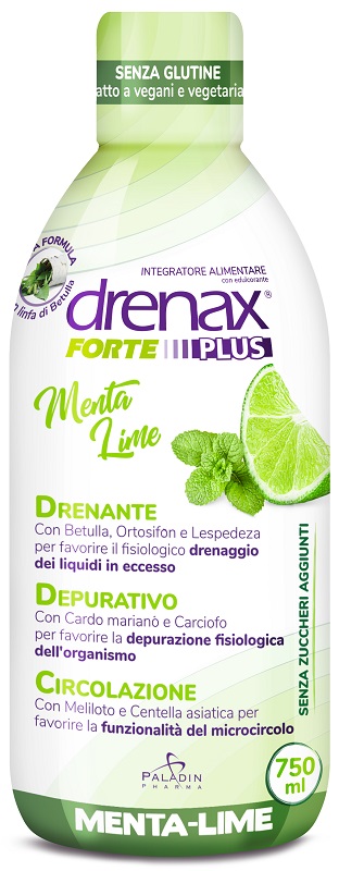 Paladin Pharma Rossa/Nero Drenax Forte Plus Menta/Lime 750 Ml - Immagine 6