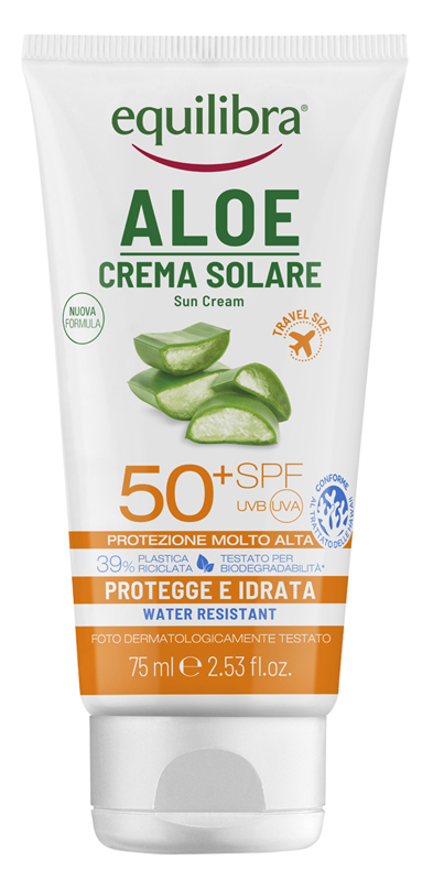 Equilibra Srl Crema Equilibra Sun Aloe C/Sol Sp50+ 75M