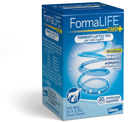 Elanco Italia Formalife Plus Fermenti Lattici Vivi 30 Compresse Appetibili img 1