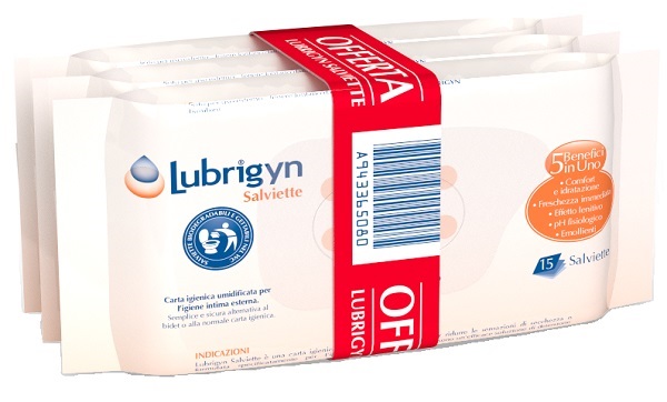 Lubrigyn Salviette 3x15pz