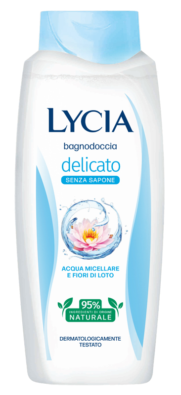 Lycia Bagnodoccia Delicato con Acqua Micellare e Fiori di Loto 750ml - Lycia - Immagine 6