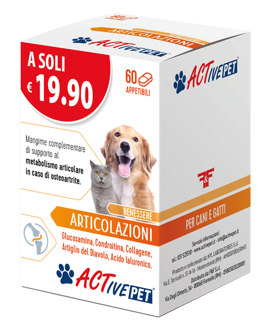 ACTIVE PET Articolazioni 60Cpr img