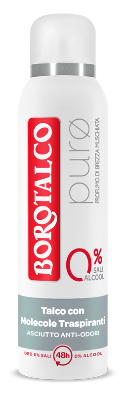 Borotalco Deodorante Puro Brezza Muschiata Spray (150Ml) 150 Ml Bambino - Immagine 6
