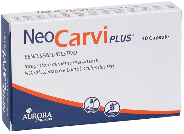 Aurora Biofarma Neocarvi Plus Integratore Per Digestione E Gonfiore 30 Capsule - Immagine 9