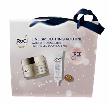 Roc Cofanetto di Natale 2024 Retinol Correxion Line Smoothing - Crema viso + Crema contorno occhi-image