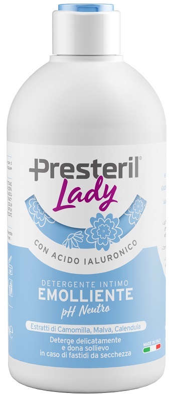 Lady Presteril - Detergente Intimo Emolliente pH Neutro 500 ml - Immagine 2