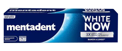 Mentadent Bianco/Bianchi Dentifricio White Now Original Sbiancante - Immagine 4