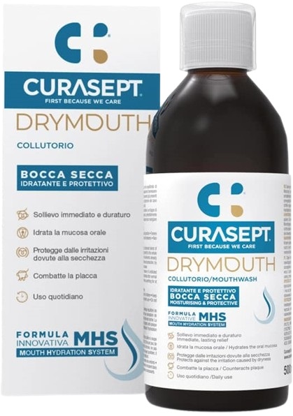 Curasept Drymouth – Collutorio Idratante E Protettivo 500ml - Immagine 6