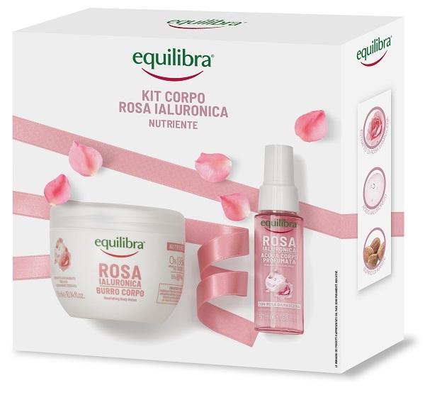 Equilibra Srl Rosa Equilibra Kit Corpo Ialuronica
