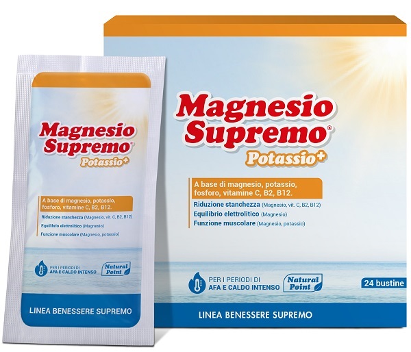 Magnesio Supremo Potassio+ 24 Bustine - Integratore Per Il Tono E L'Energia - Immagine 11