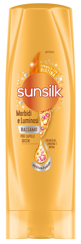 SUNSILK Morbidi E Luminosi - Balsamo Per Capelli Secchi 200 Ml - Immagine 3