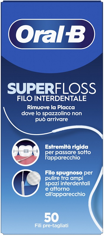 Oral-B Superfloss Filo Interdentale 1 Pz Interdentale - Immagine 2