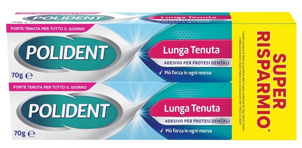 Polident Lunga Tenuta 2x70g
