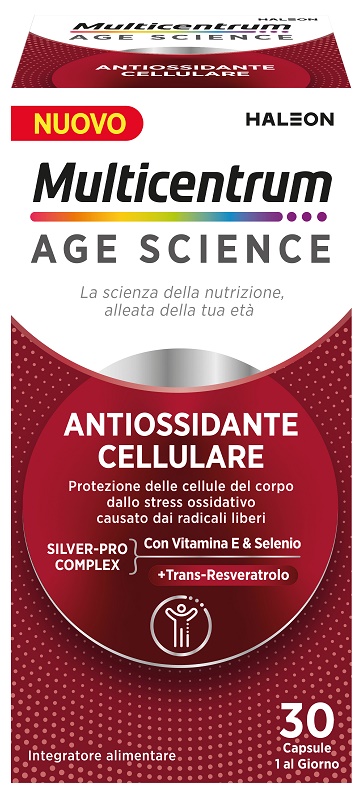 Multicentrum Age Science Integratore Antiossidante Cellulare 30 Capsule - Immagine 3