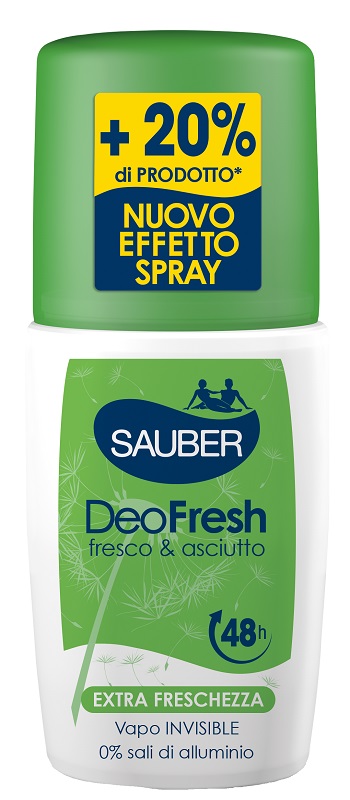 SAUBER - DeoDry Fresco & Asciutto - Deodorante Vapo No-Gas 90 Ml - Immagine 4