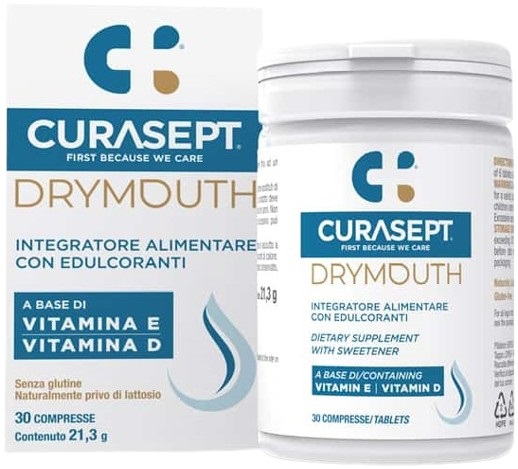 Curasept Drymouth Per Secchezza Orale 30 Compresse Orosolubili - Immagine 9