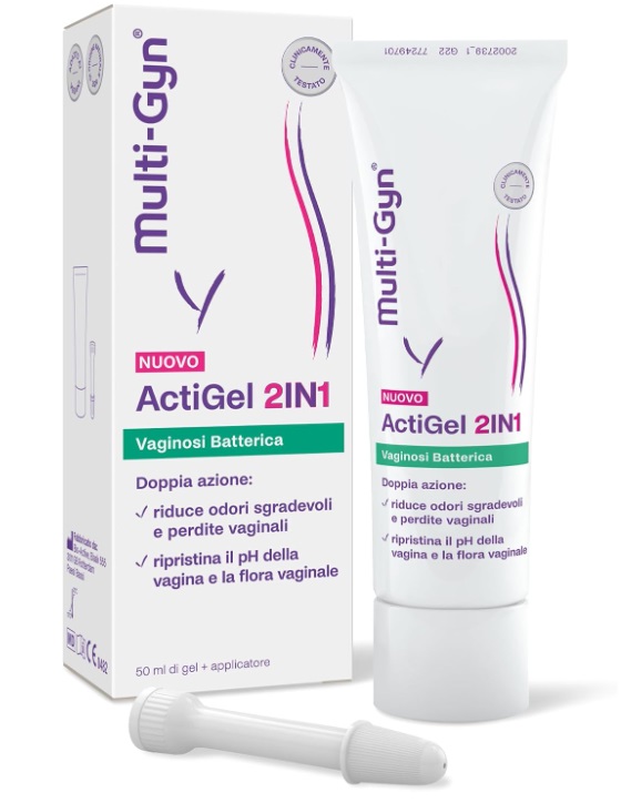 Multi-Gyn Actigel 2In1 Vaginosi Batterica 50 Ml Gel - Immagine 9